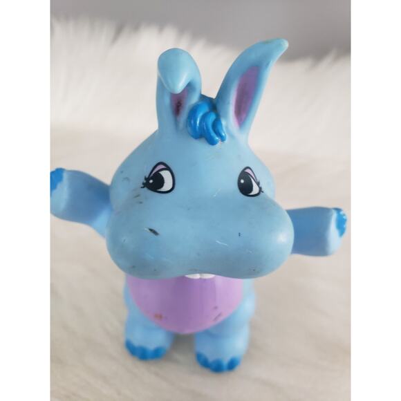 1985 WUZZLES‎ POSEABLE HOPPOPOTAMUS Hasbro Figure pvc plastic - Picture 2 of 4